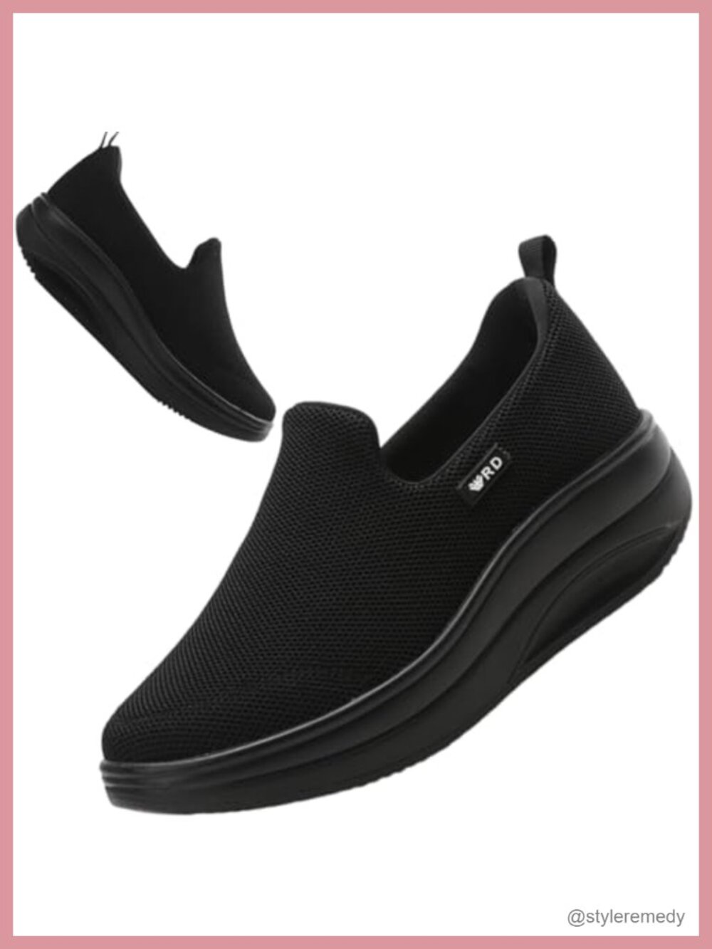 Roltte Women's Slip On Walking Sneakers Comfortable Nurse Work Shoes